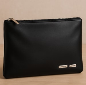 Necessaire Flat Preta